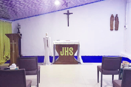 Blessing of new chapel in Comoro